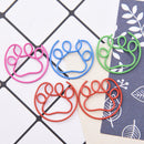 5Pcs Metal Claw Shaped Clips Bookmarks School Office Stationery Paper Clips BX