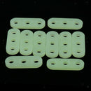 10pcs Reflective Guyline Cord Adjuster Tent Tensioners Rope Adjuster for Tent