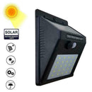 Solar 30LED Human Body PIR Sensor Motion Induction light Wall Lamp Light E7V3