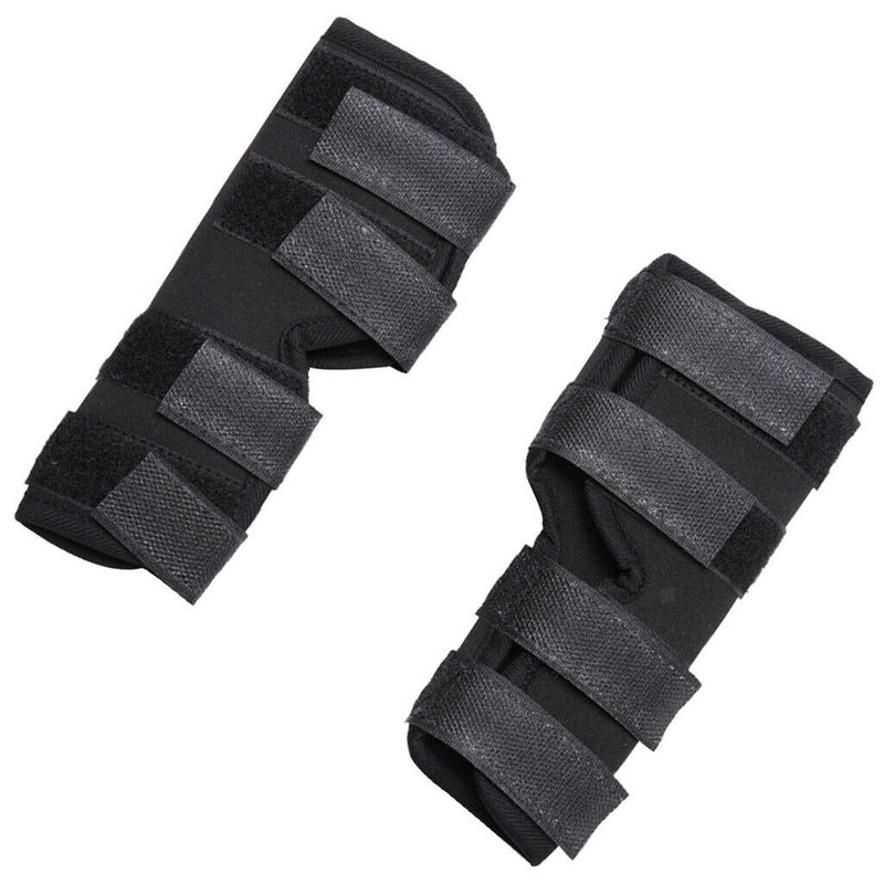 2 Pcs Black Dog Foot Protective Pet Rear Leg Joint Wrap Pet Rear Leg Joint Wrap