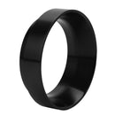 Magnetic Aluminum Coffee Dosing Ring Dosing Funnel Replacement Black 58mm