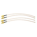 Pack of 4 RF U.FL(IPEX/IPX) Mini PCI to SMA Female Pigtail Antenna Wi-Fi Co Y3P4