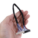 25cm 8 bit lvds cable fix-30 pin 2ch for 17-26inch lcd/led panel controller Gw