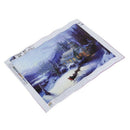 Christmas Snow House 5D Diamond Painting DIY Cross Stitch Kit 16 x 12 Inch E7Q3