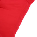 Soft Cotton Seat Cushion Winter Home Office Bar Chair Cushion(Red)