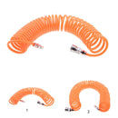 6M 8mm x 5mm PU Recoil Hose Air Compressor Pipe Assembly w/ Quick Connector
