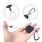 Safety Anti-lost Rope Burglar Retractable Keyring Keychains for Camping #gib