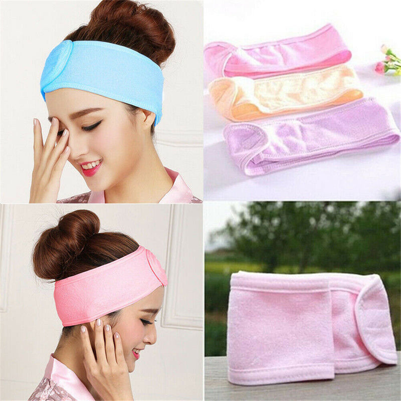 Women Towel Hair Band Wrap Headband Spa Bath Shower Yoga Sport Make Up Wash Face