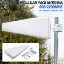 698-2700MHZ 3G 4G Directional Outdoor Cellular Yagi Antenna N Female LTE 2020 bs