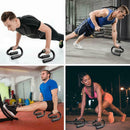 1 Pair Push Up Bars Stand Foam Handles for Chest Press Pull Gym Fitness Exercise