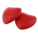 10X Heart Shape Wood Bead Craft Loose Love Bead For DIY Wedding Jewelry Findings