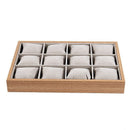 Watch Box 12 Lattice Case Jewelry Bracelet Display Stand Bracket Jewelry Di