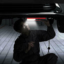 SMD+COB+Red LED Flashlight 5 Modes Rechargeable Torch Glare Lamp w/ Magnet