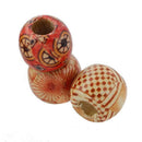 100 pcs Round Wooden Beads 12 mm With 10 m Jewelry Making
