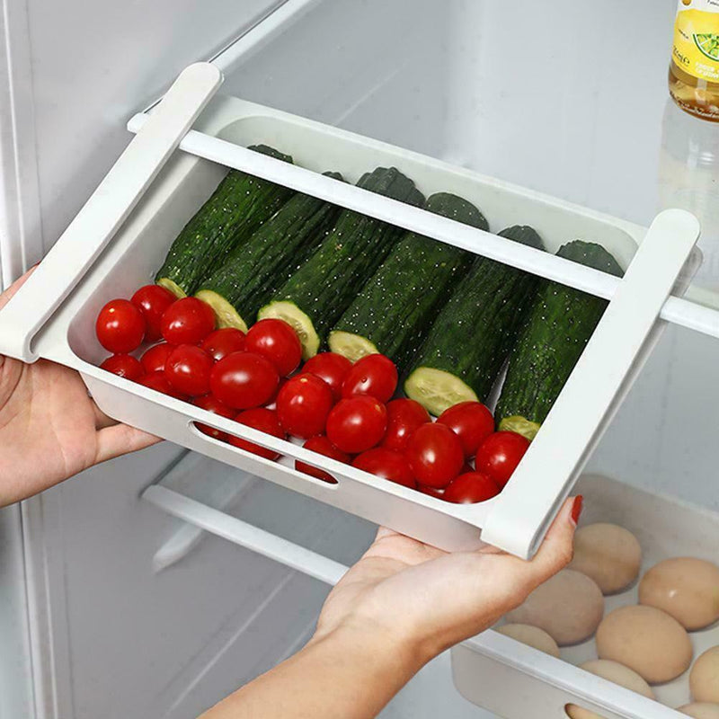 1*Refrigerator Food Egg Storage Box Rack Fridge Drawer 2020 Organizer M3Y3