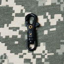 10x Outdoor Survival Carabiner Mini Rotatable Buckle Quickdraw Key Chain EDC