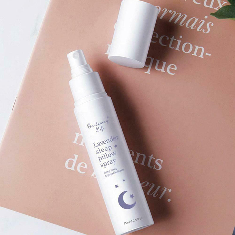 75ML Lavender Pillow Sleep Spray Soothe Mind Body Top Insomnia Essential Oil