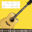 Guitar Stickers Musical Instrument Decoration Stickers ECG Shape