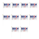 10Pcs Biden 2020   Small Flags USA Home Yard Car Flags