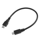 0.2m USB 3.1 USB-C Type-C Male to Micro USB 2.0 5pin Male Connector Cable