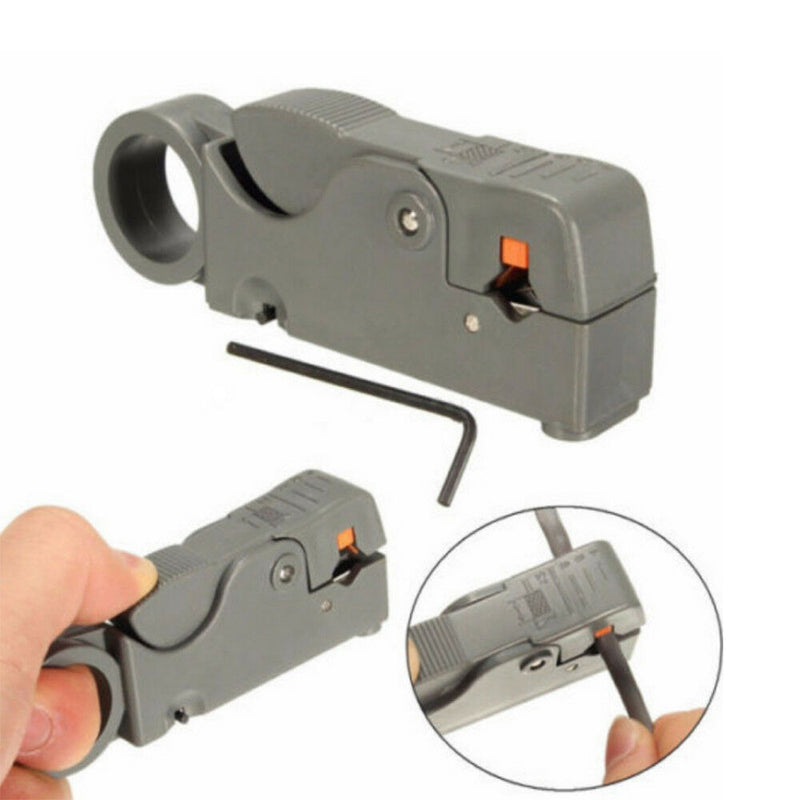 Automatic Self-crimper Stripping Cutter Adjust Cable Wire Stripper Terminal Tool