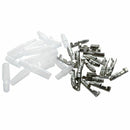 Set Motorcycle Car ATV Scooter Boat Male & Female Connector 4.0mm Terminal
