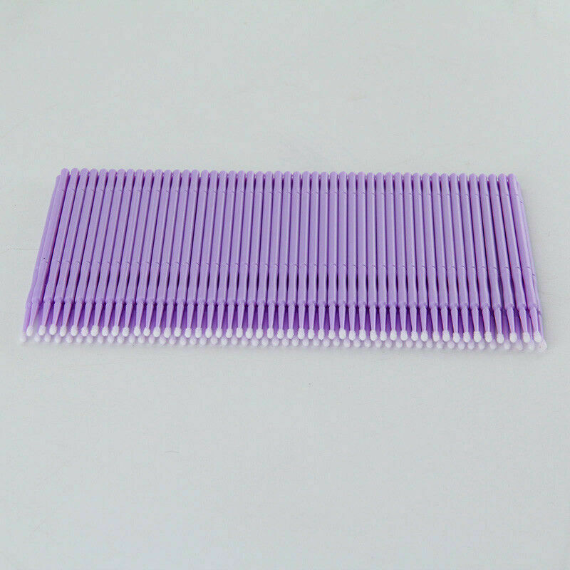 100Pcs Swab Micro Brush Disposable Microbrush Applicators Extensions Pro Ey A8U0