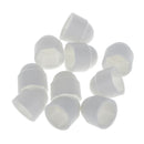 10 Pcs Nut and Bolt Covers M6 10x13mm White Plastic Dome Bolt Nut Hex Hexagon