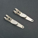 1PC Mini Stainless Steel Pocket Suspension Clip Keys Tools Keychain Load Holder