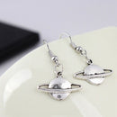 Cute Space Fashionable Dangle Earring Planet Saturn Women Fashion Jewelry HLT