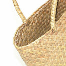 Women'S Classic Straw Summer Beach Sea Shoulder Bag Handbag Tote, Small P4D3