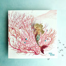 Mermaid Metal Cutting Dies Stencil for DIY Scrapbooking Paper Cards Decor