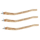 2 Pcs Bird Natural Wild Wood Branch Perches For