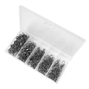 96pcs Interlock Snap Connector Copper Swivels+Reinforcement Pin Fish Tackle