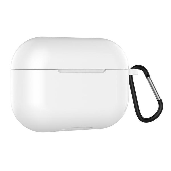 Scratchproof Silicone Earbuds Case Cover Holder Box w/Keychain for AirPods Pro