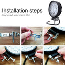 2x 27W Car 12V LED Work Spot Lights Spotlight Lamp 4x4 Van ATV Offroad SUV Truck