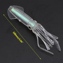 Fishing Bait Soft Lure Night Luminous Colorful 10cm8g Baits Lifelike Squid Glow