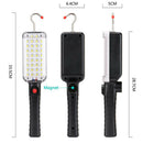 34 LED Flashlight Portable Handheld Work Light Lanterns Torch  Lamp