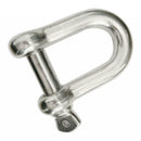 14MM New 304 Stainless Steel Dee Shackle Buckle Anti-rust For Mairne Sailing