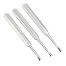 3x Leather Leathercraft Tool Stitching U+V Shaped Groover Skiving Edge B NNL