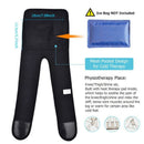 Rechargeable Infrared Heated Knee Brace Wrap Support Massager Injury Cramps