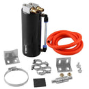 Universal 450Ml Aluminum Racing Oil Catch Tank/Can Round Can Reservoir Turb