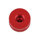1/4 to 3/8inch Male Screw to Female Adapter Plate Converter for Tripod Red