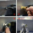 175pcs Set Rivet Nut Kit Mixed Zinc Steel Rivnut Insert Nutsert Threaded M3- BX