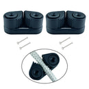2x Marine Composite Cam Cleat Nylon Sailing Sailboat Ball Bearing Cam Cleats