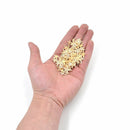 100X Mini Natural Flat Tan Starfish Seashells Beach Wedding Party Decor Crafts