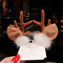 Korean Christmas Antler Hair Clip Women Kid Hairpin Hair Accessories (A9)