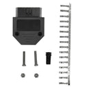 Universal Obdii Obd2 16Pin Female Connector Obd Ii Female Plug Adapter Obd