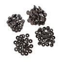 60 Set Snap Fasteners Press Studs Sewing Rivets for DIY Leather Craft 12.5mm