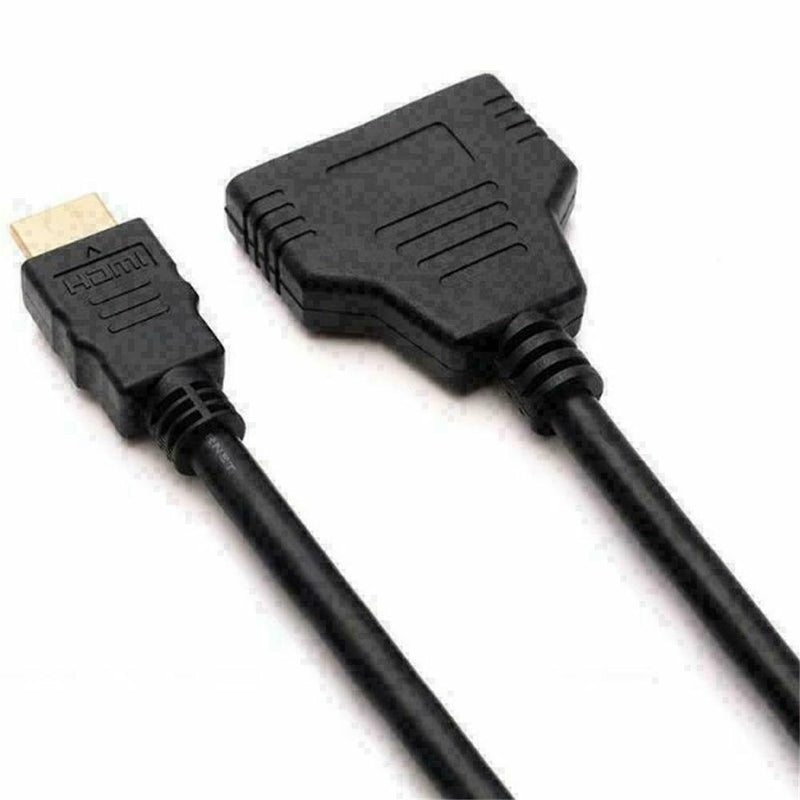 HDMI 2 in 1 Hub Splitter Cable Splitter Adapter Full HD 1080P F8K9 V8M7 U7F8